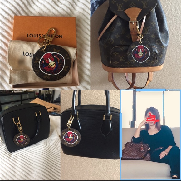 Louis Vuitton kabuki Mask bag charm - Picture 2 of 7